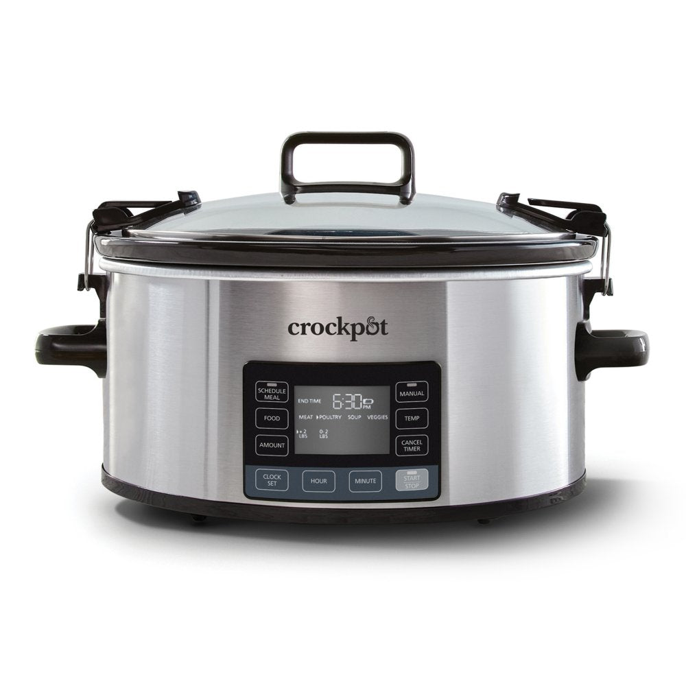 crock-pot-programmable-7-quart-mytime-cook-and-carry-slow-cooker-stainless-steel-b2 DC-32618-Crockpot-7qt-MyTime-CookCarry-ATFDC-32618-Crockpot-7qt-MyTime-CookCarry-ATF-01